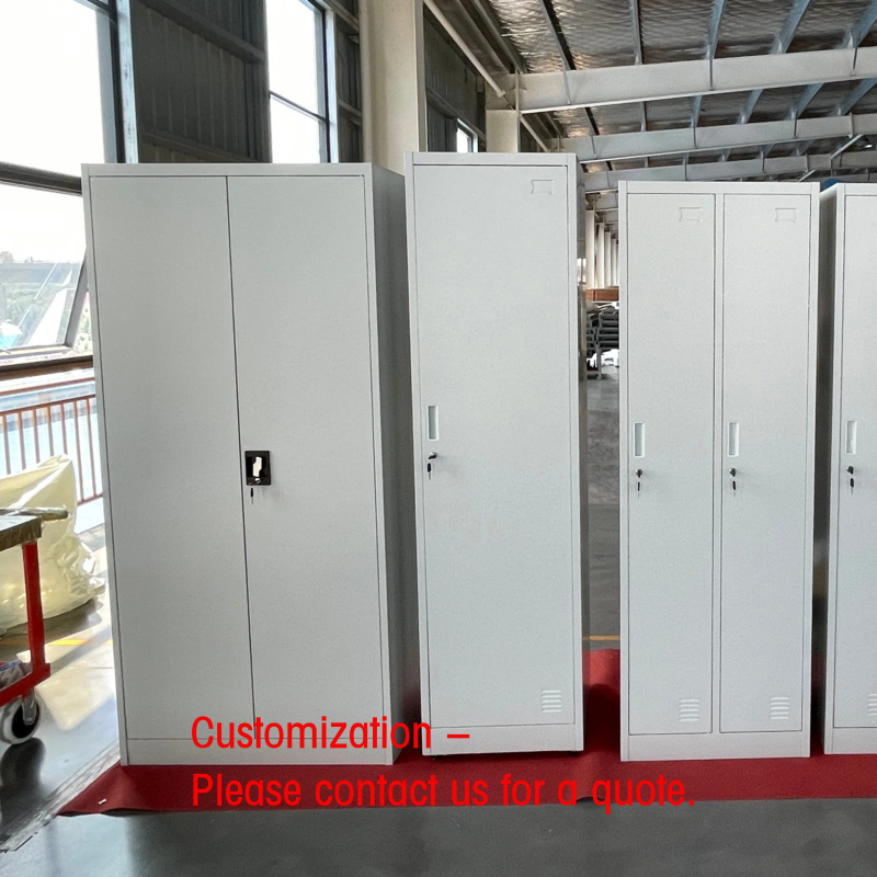 File Cabinet - custom.2 Door Steel Storage Cabinet Office