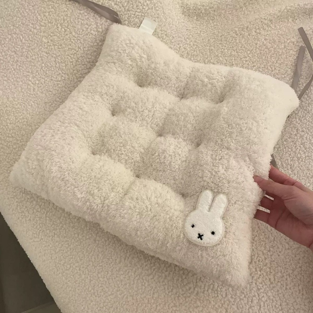 Office Stool - Miffy Rabbit Thickened Seat Cushion Cute