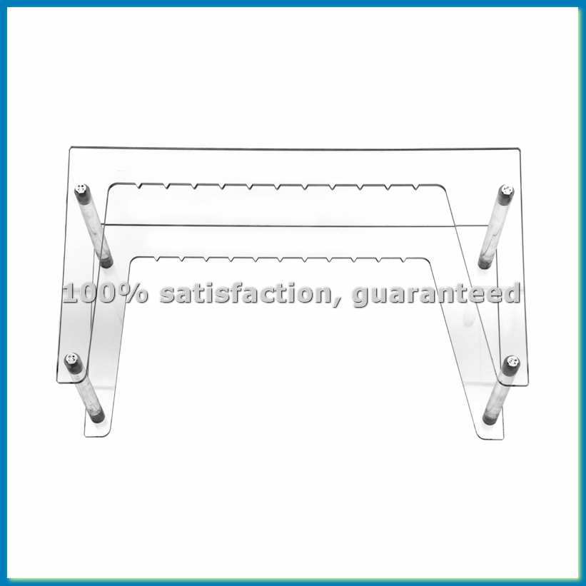 Bookshelf - Clear Vinyl Record Stand Holder for