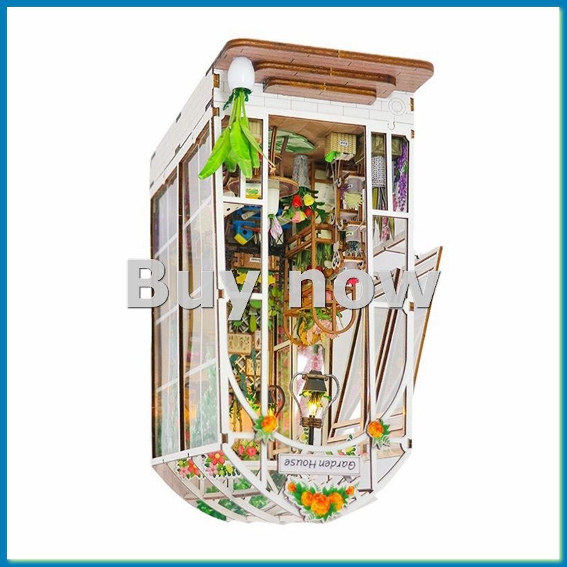 Bookshelf - Book Nook Kit DIY Miniature House