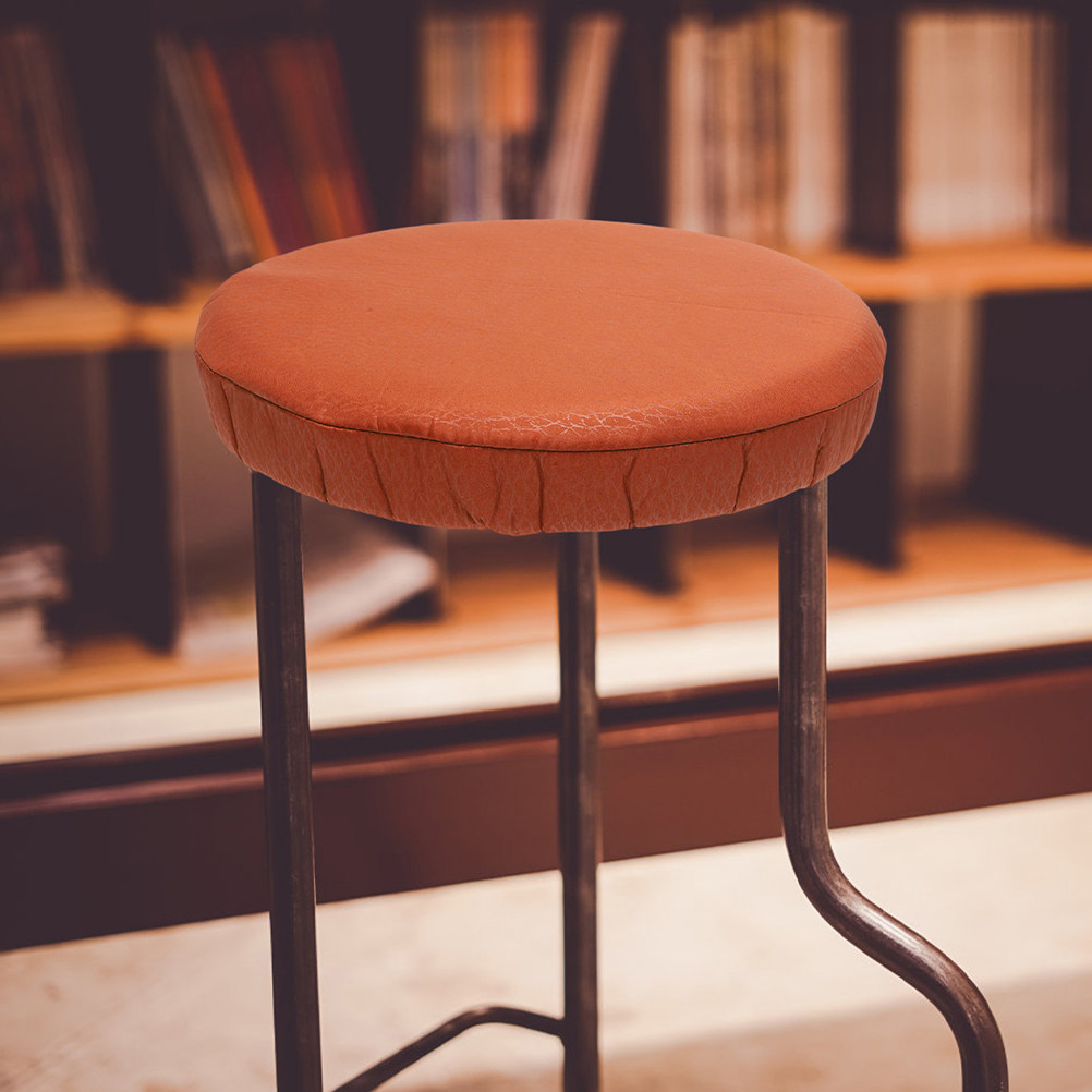 Office Stool - Elastic Round Bar Stool Seat Cover