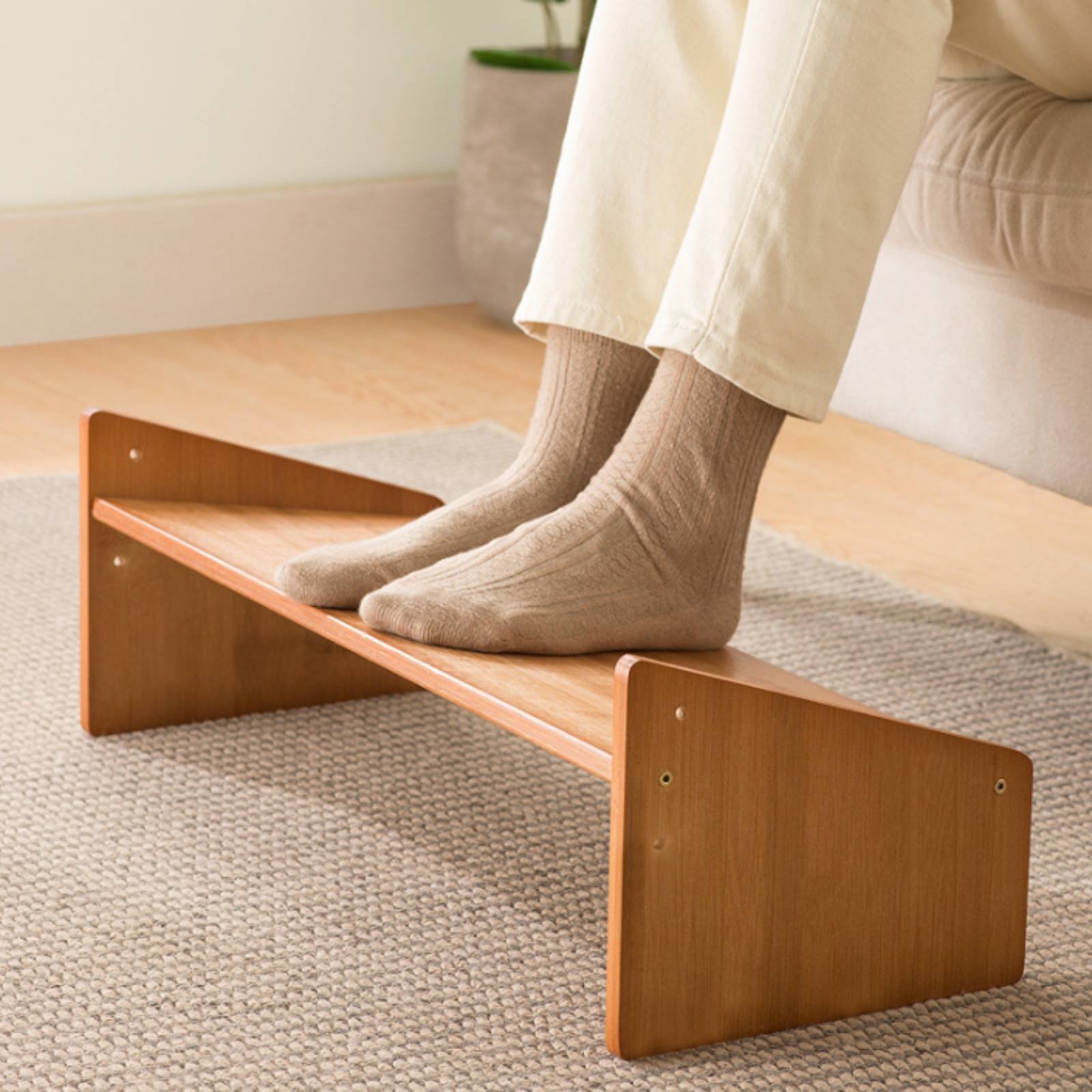 Under Desk Footrest Wide Surfa - Office Stool 评论和价格