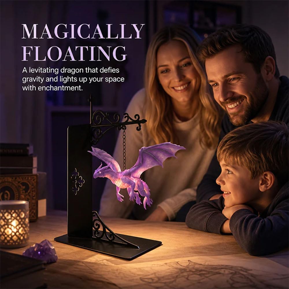 Floating Dragon Bookshelf Lamp - Bookshelf 评论和价格