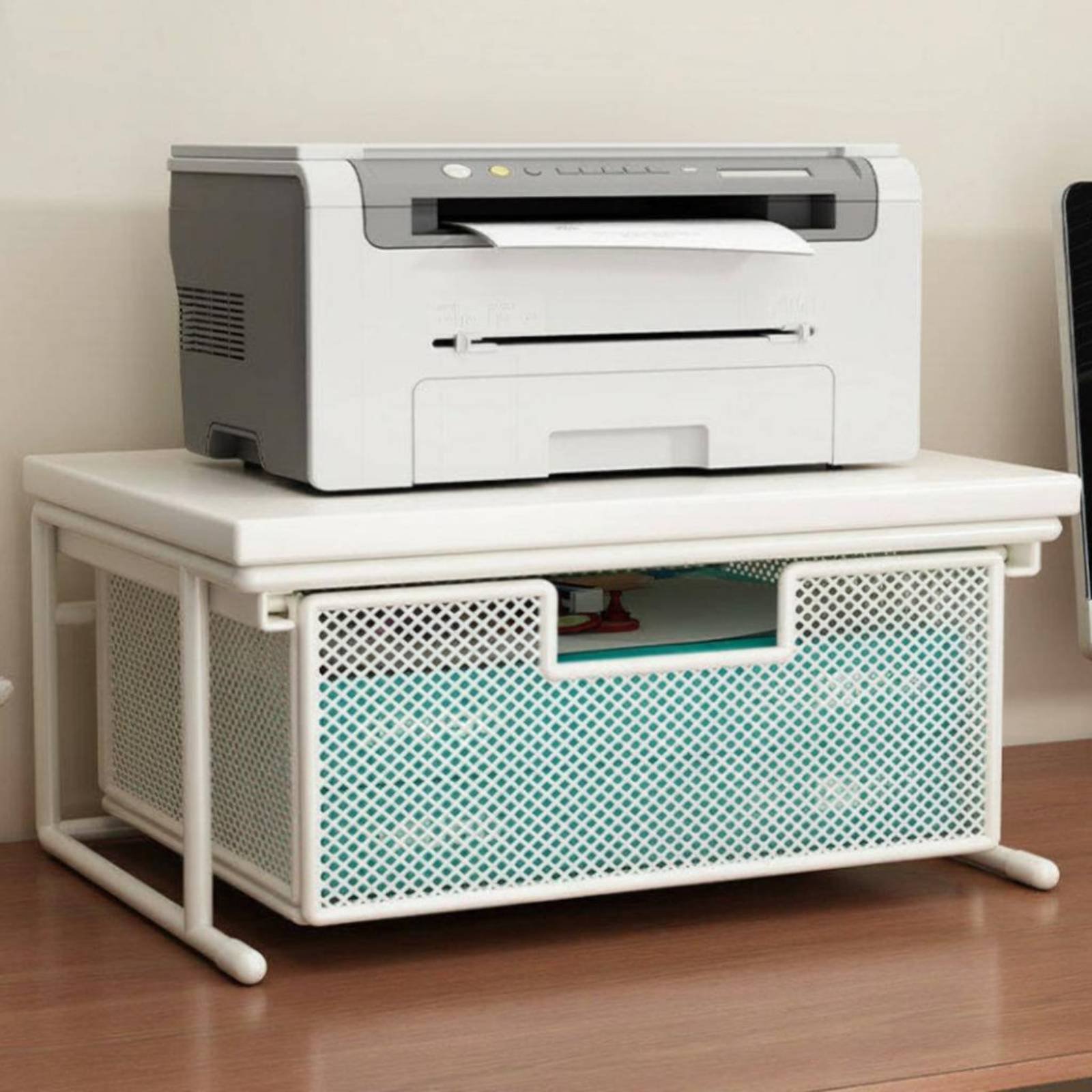 Printer Stand with Drawer Spac - Printer Stand 评论和价格