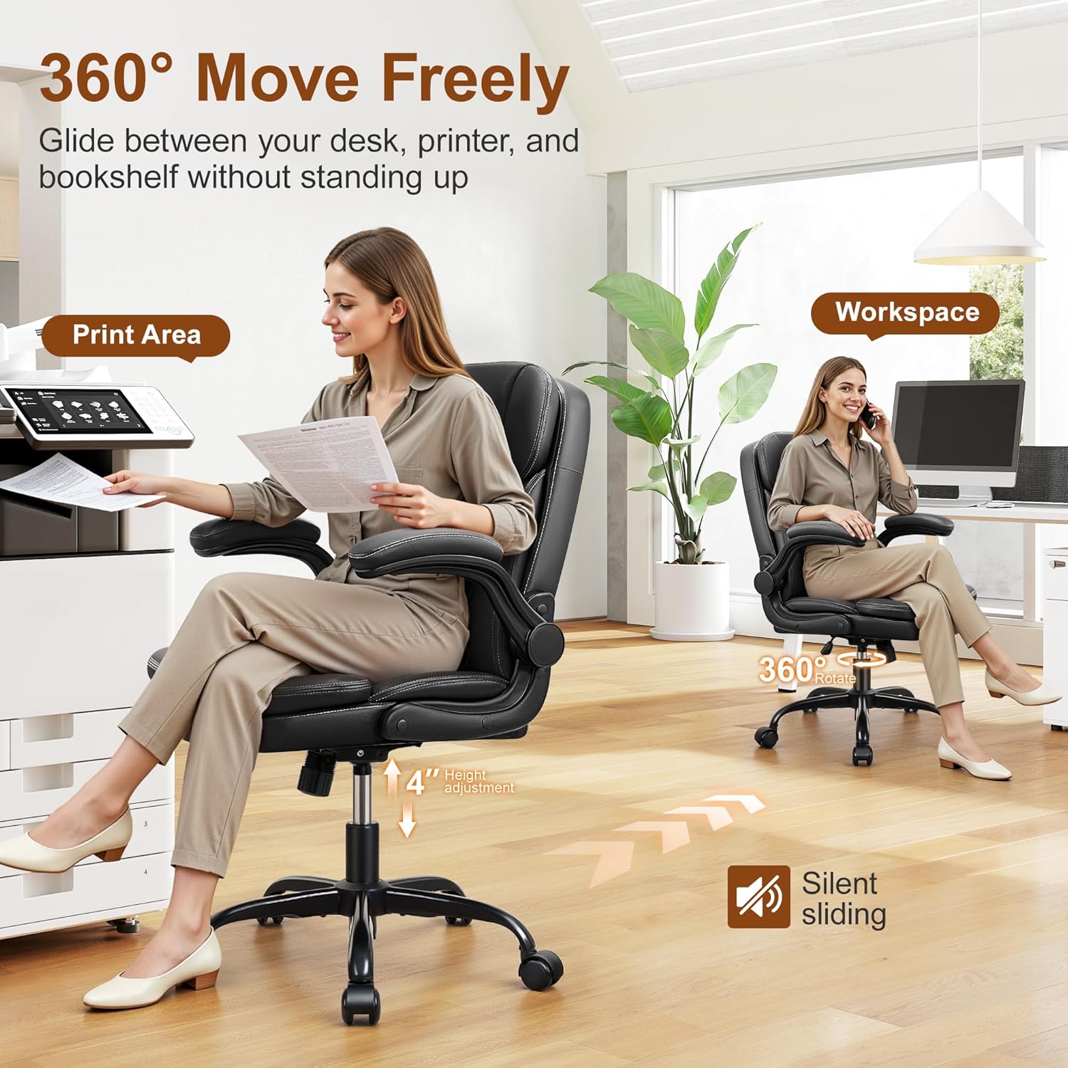 Ergonomic Office Chair with Do - Office Chair Cushion 评论和价格