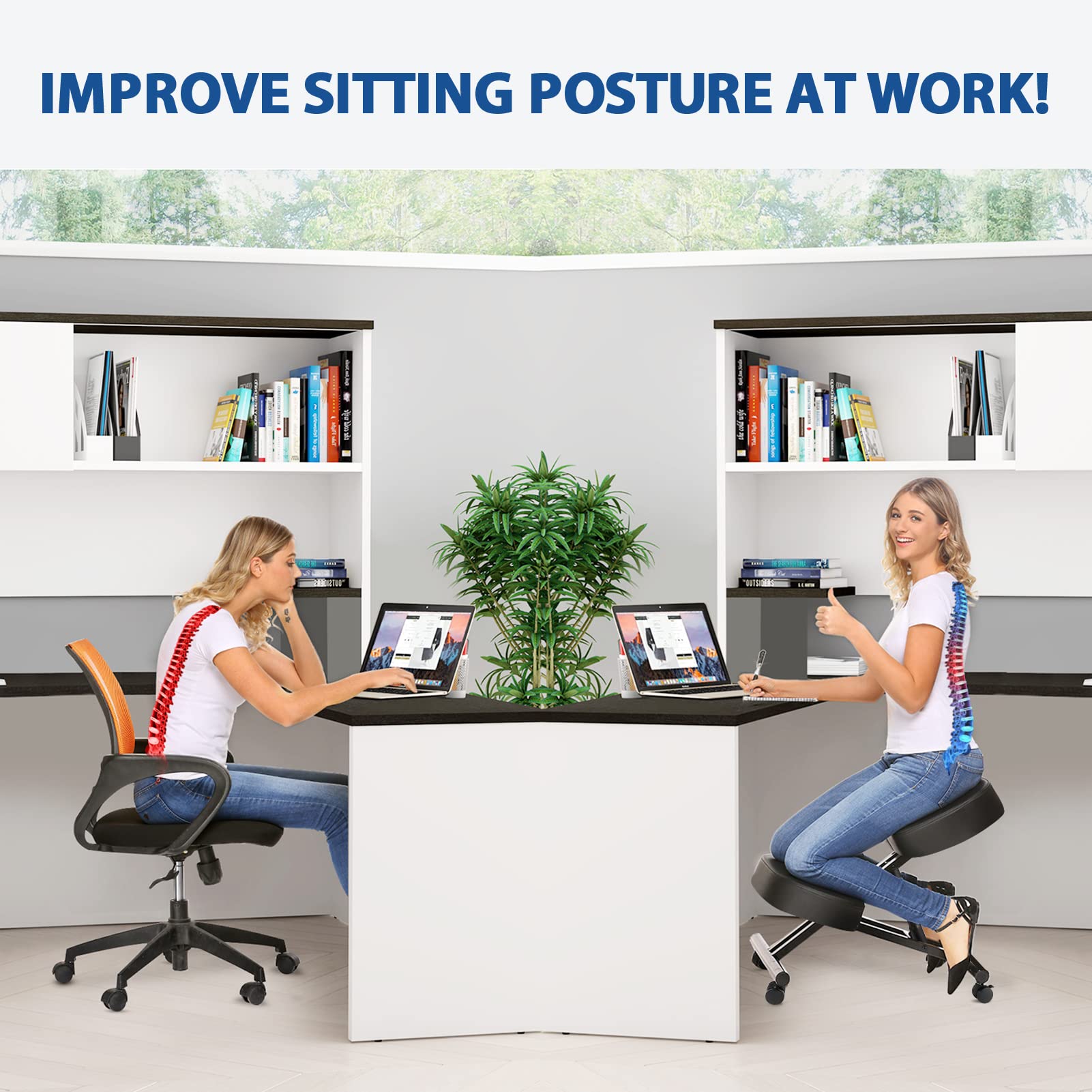 Kneeling Chair Ergonomic for O - Office Stool 评论和价格