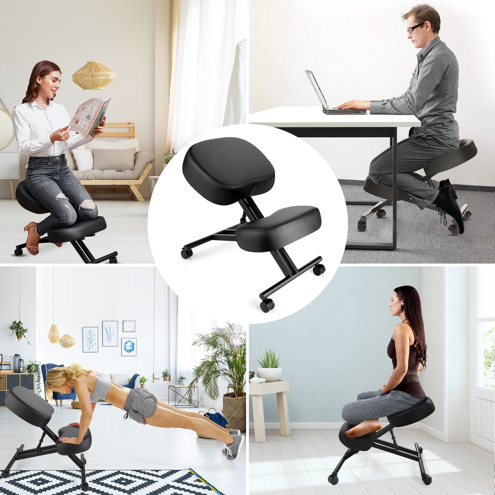 Kneeling Chair Ergonomic for O - Office Stool 评论和价格