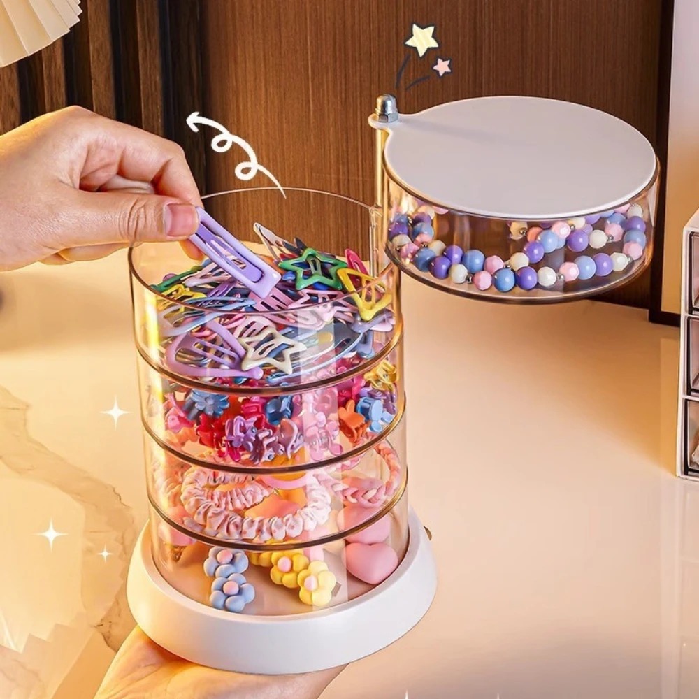 360 Rotating Clear Hair Access - Desk Organizer 评论和价格