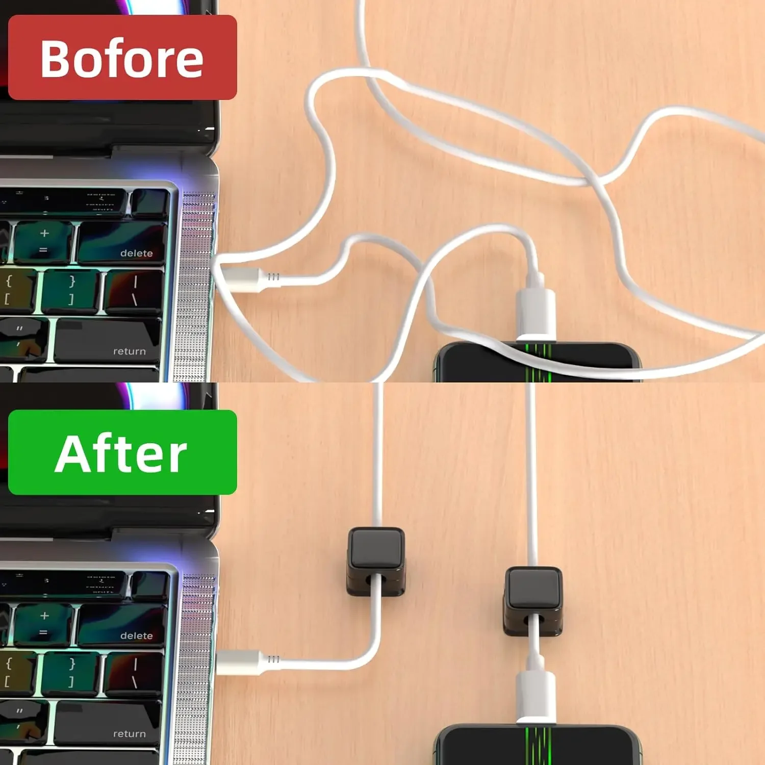 Mini Cable Organizer Holder Ma - Desk Organizer 评论和价格