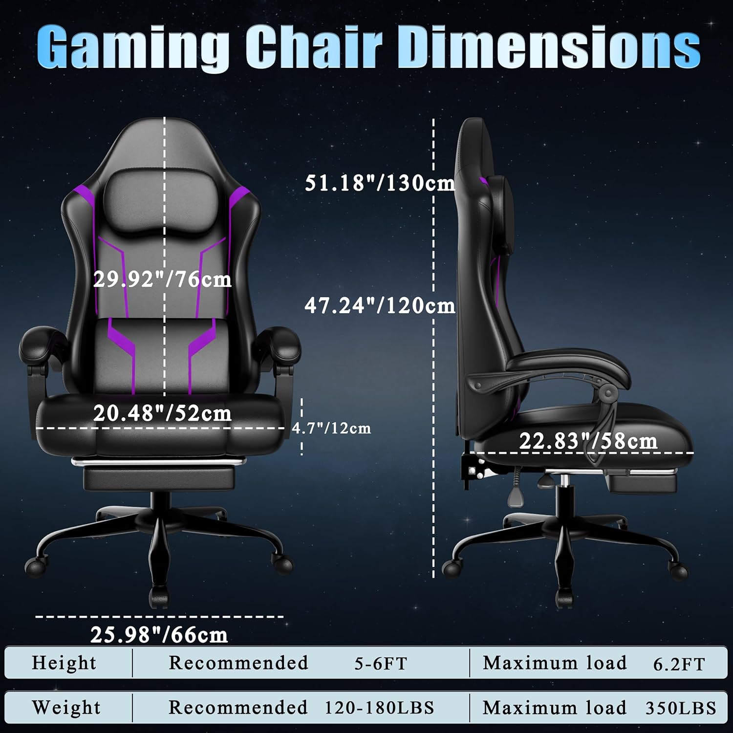 Ergonomic Gaming Chair with Po - Office Chair Cushion 评论和价格