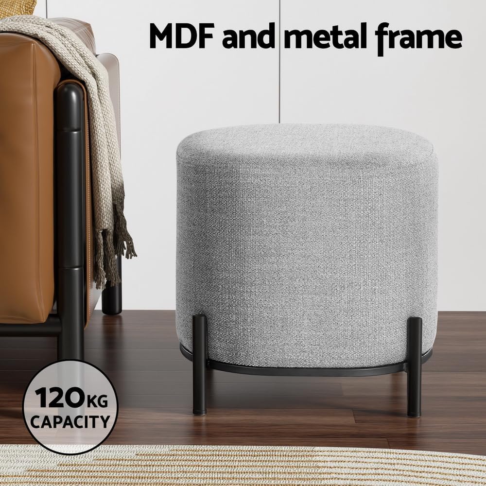 **/Ottoman, Round Footstool Lo - Office Stool 评论和价格