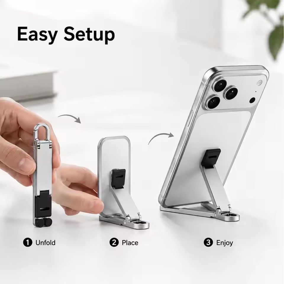 Mini Keychain Foldable Phone B - Standing Desk 评论和价格