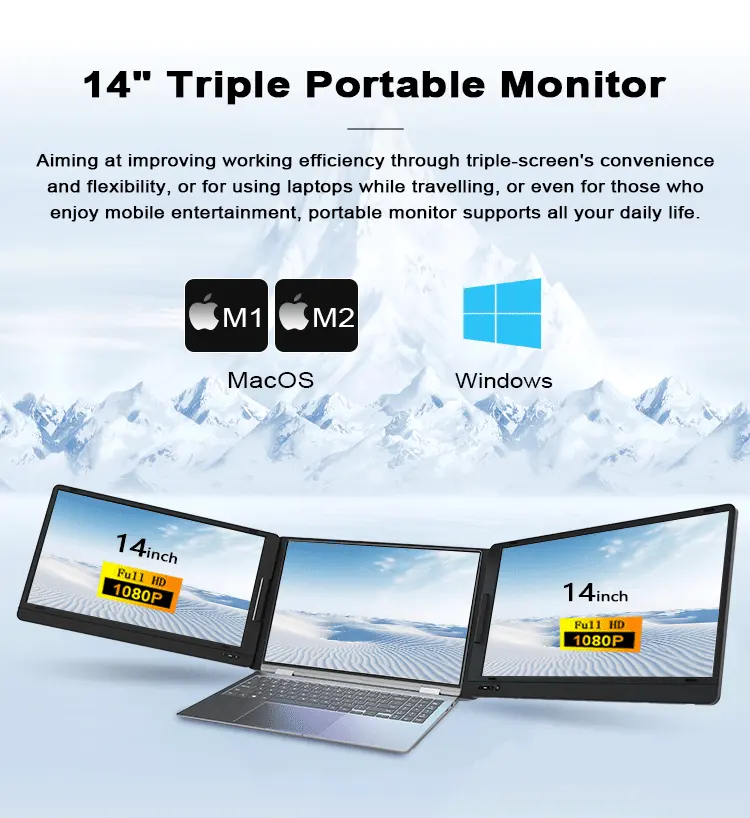 Professional Triple Portable M - Monitor Stand 评论和价格