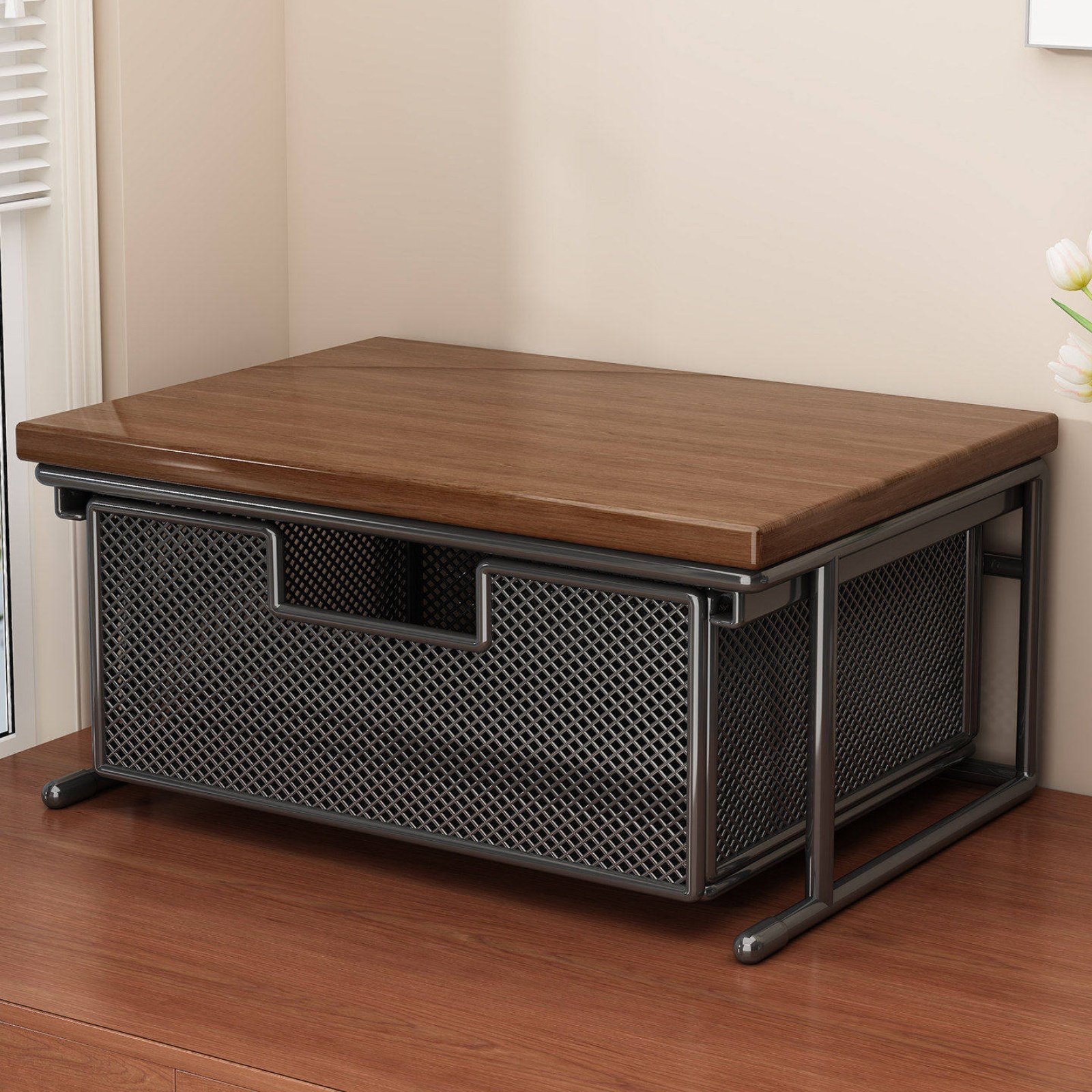 Printer Stand with Drawer Spac - Printer Stand 评论和价格