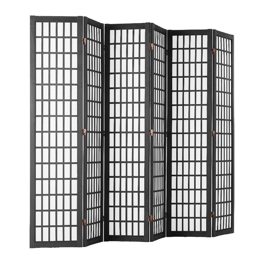 6 Panel Japanese Room Divider  - Partition Screen Divider 评论和价格