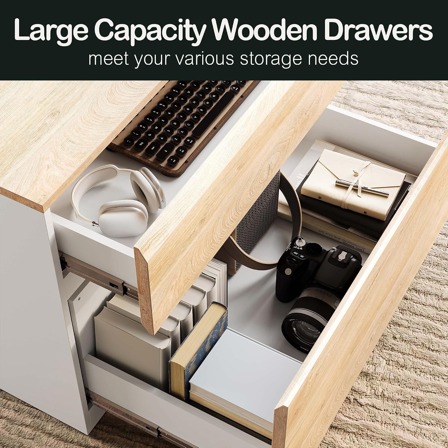 2 Drawer Lateral File Cabinet  - Printer Stand 评论和价格