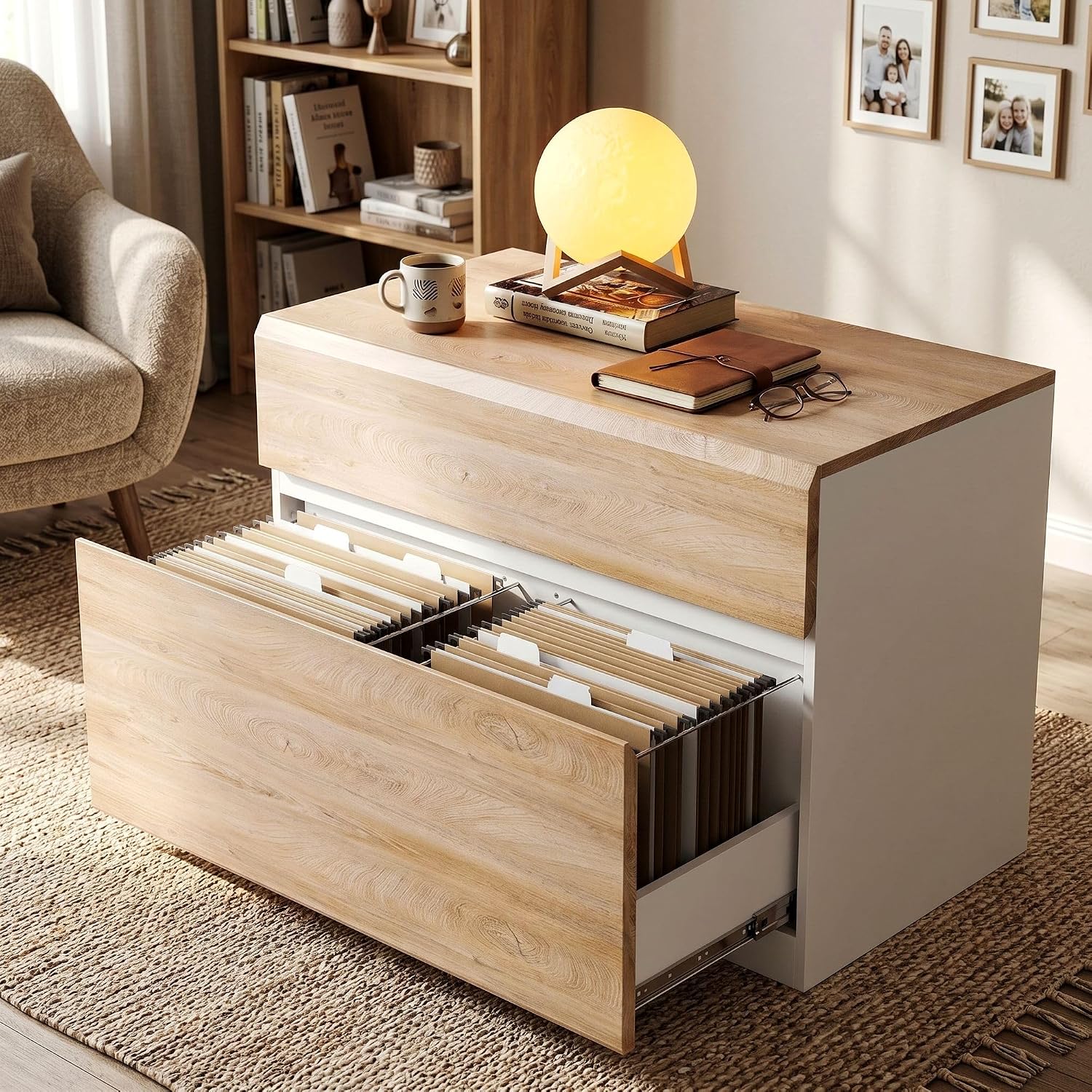 2 Drawer Lateral File Cabinet  - Printer Stand 评论和价格