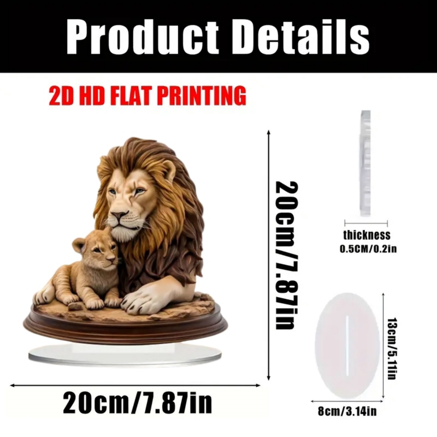 Male Lion Statue,2D Flat Anima - Office Furniture Brands 评论和价格