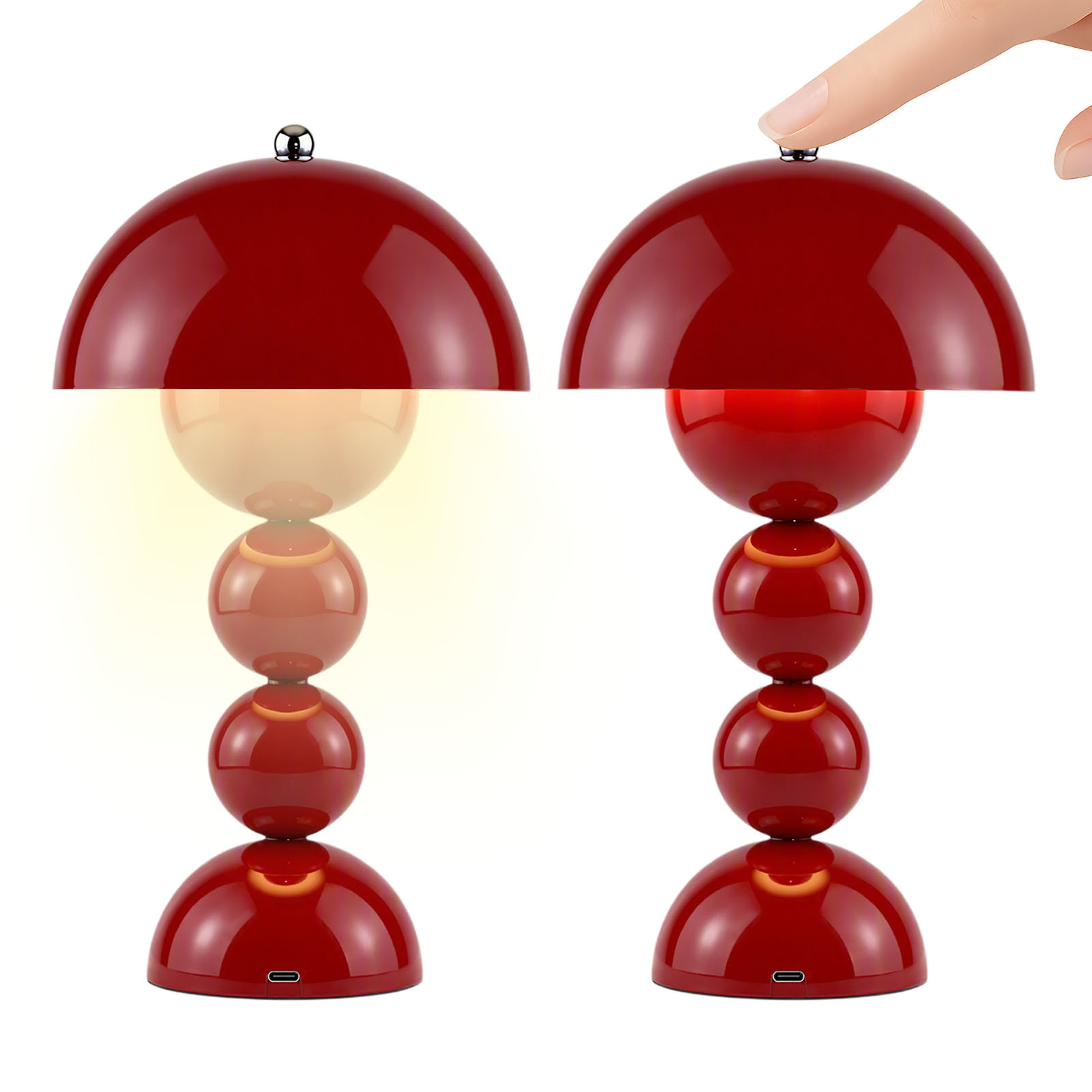 USB Mushroom Bud LED Table Lam - Desk Lamp 评论和价格