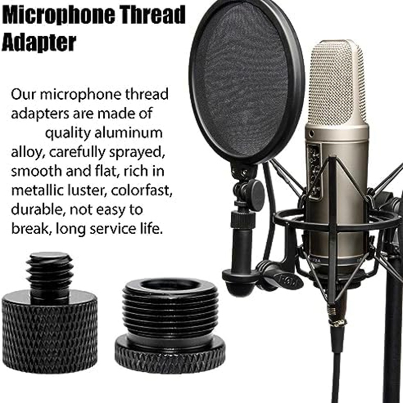 8 PCS Microphone Stand Adapter - Monitor Stand 评论和价格