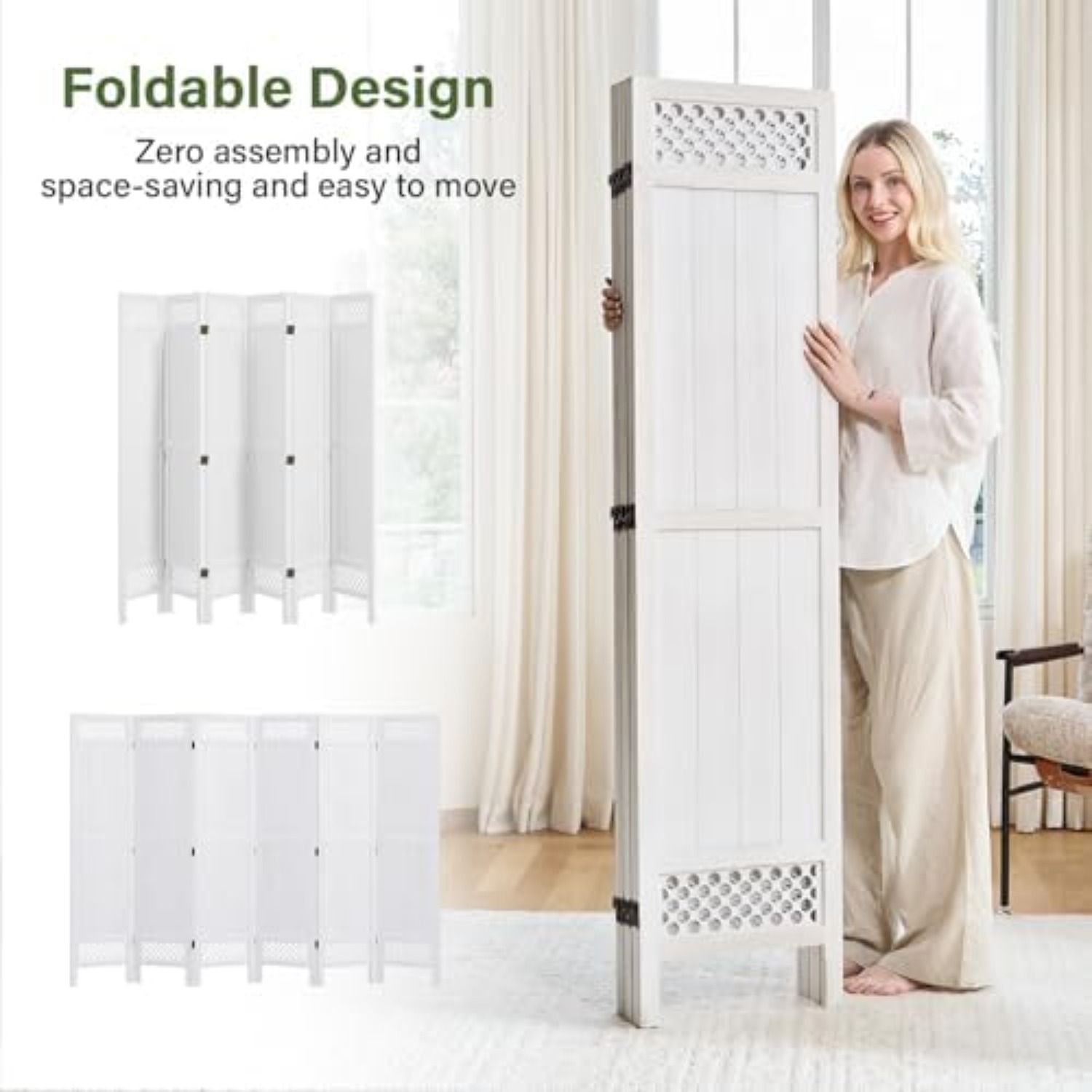 Privacy Screen Room Divider Pa - Partition Screen Divider 评论和价格