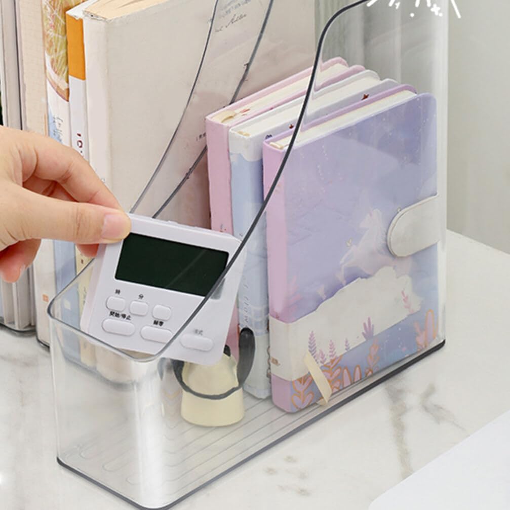 Acrylic A4 Storage Filing Box  - File Cabinet 评论和价格