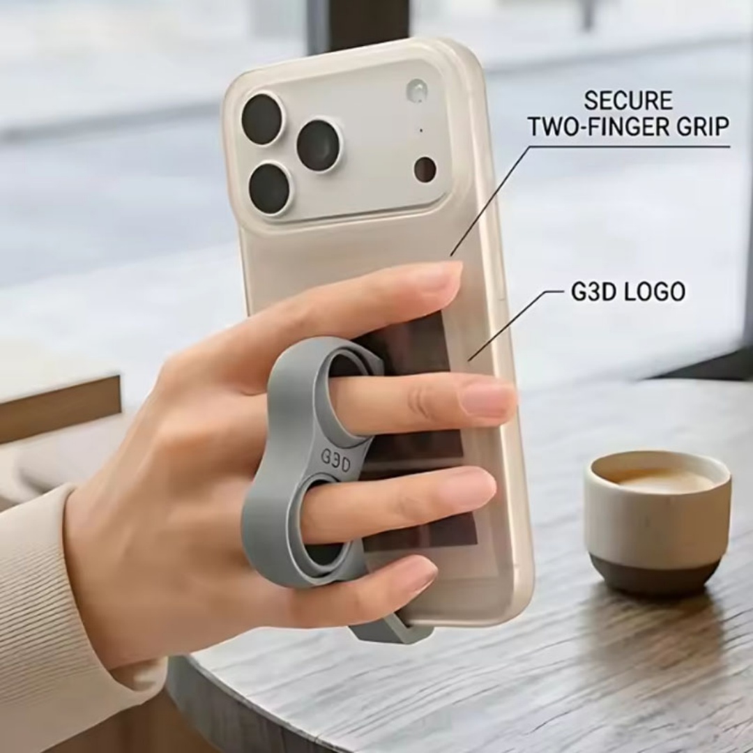 1PCS Cellphone Grip Holder Fin - Standing Desk 评论和价格