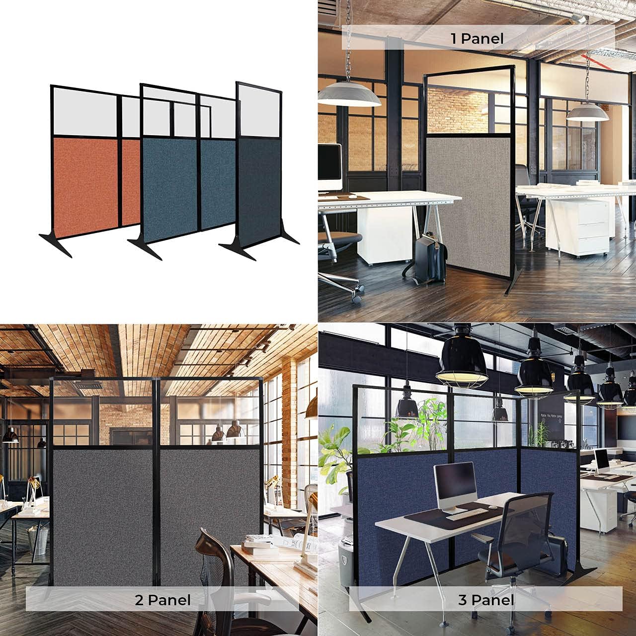 Free Standing Privacy Screen M - Partition Screen Divider 评论和价格