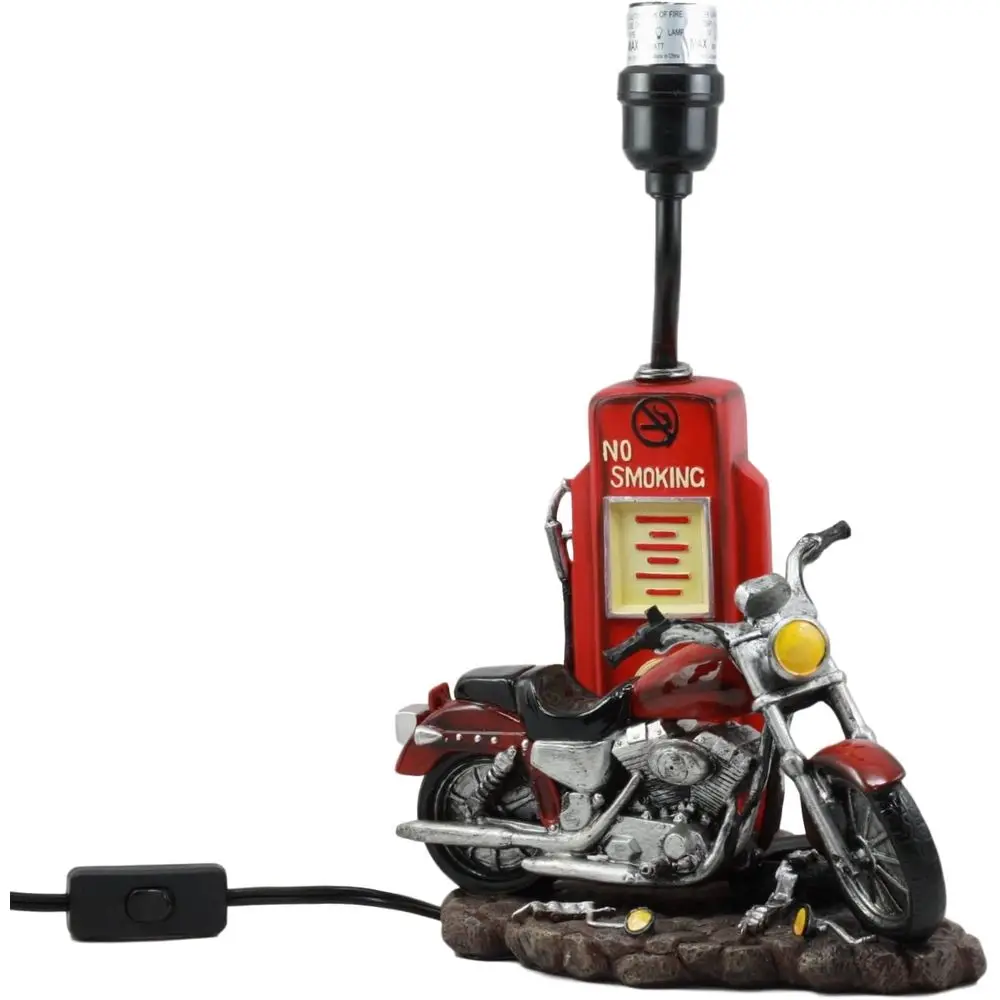 Vintage Retro Red Motorcycle G - Desk Lamp 评论和价格
