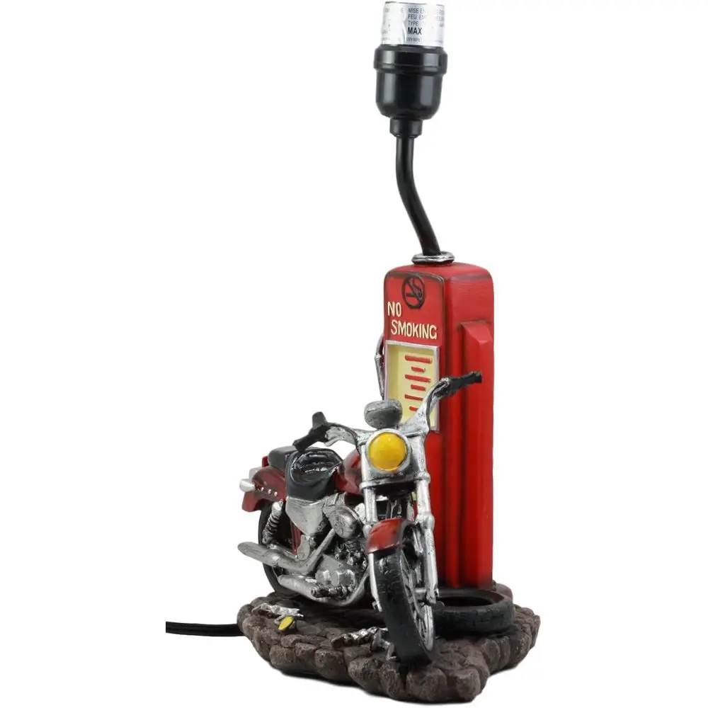 Vintage Retro Red Motorcycle G - Desk Lamp 评论和价格