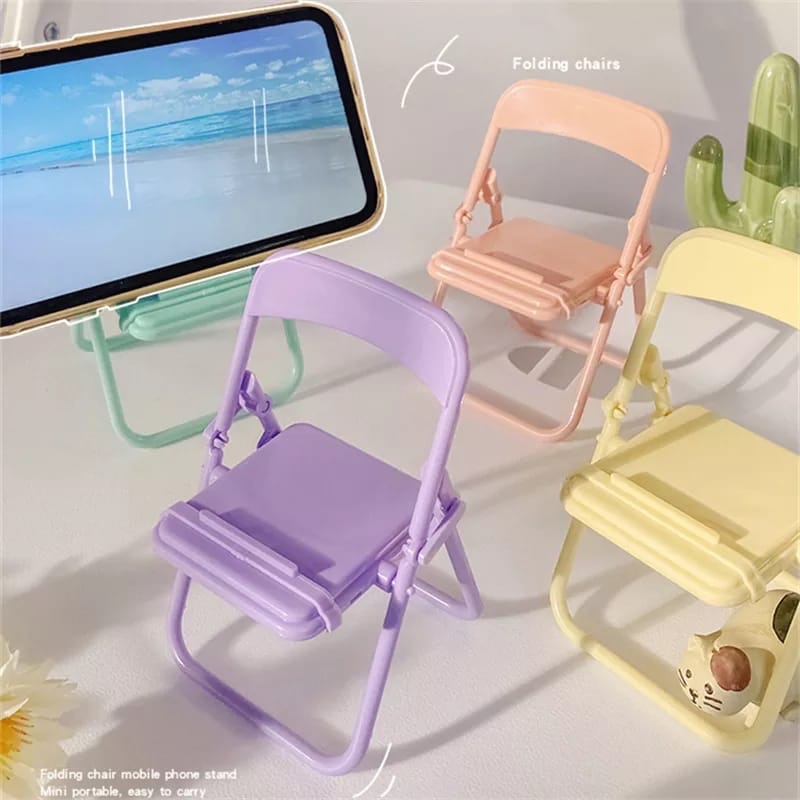 Cute Chair Phone Holder Stand  - Office Stool 评论和价格
