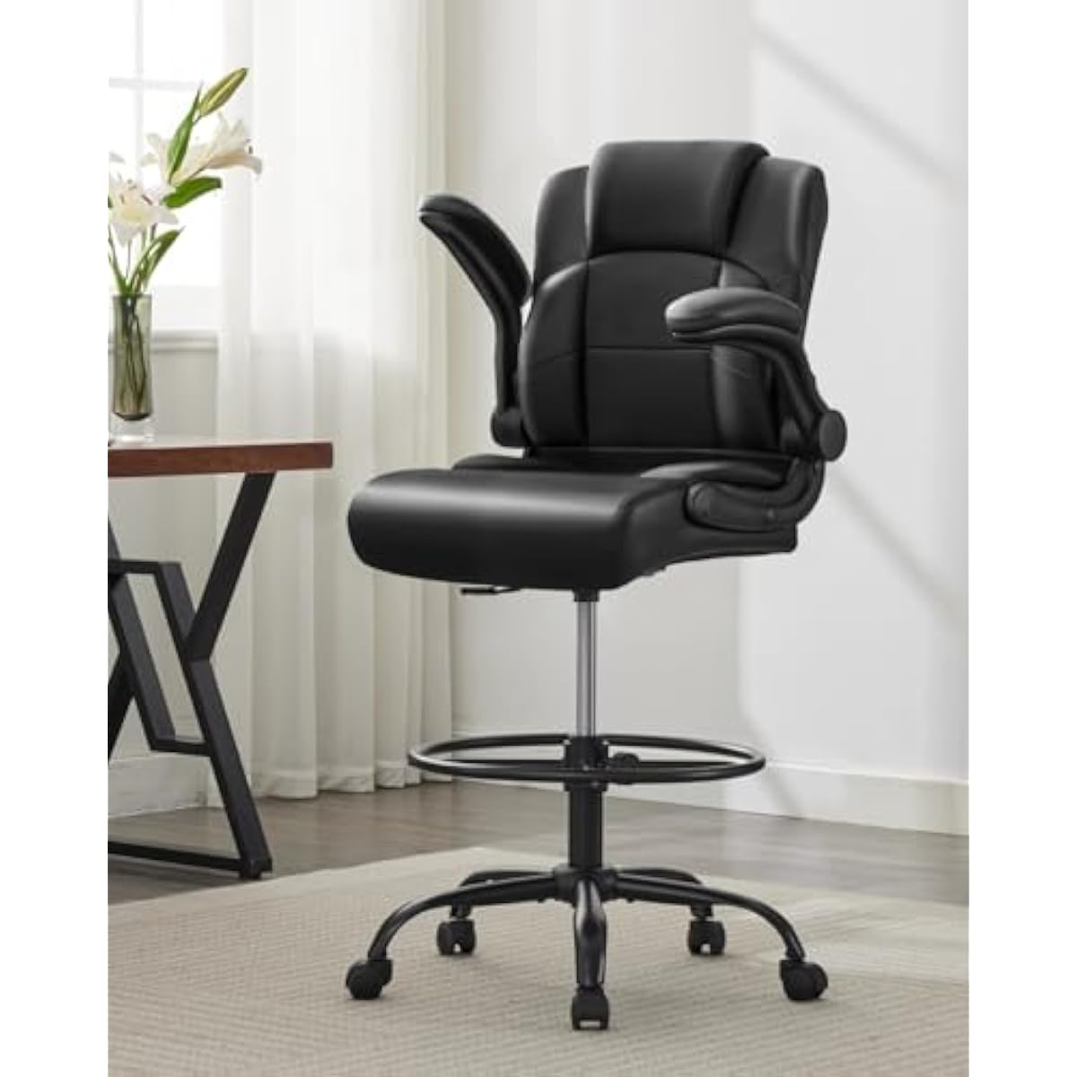 Ergonomic Tall Stool for Stand - Standing Desk 评论和价格