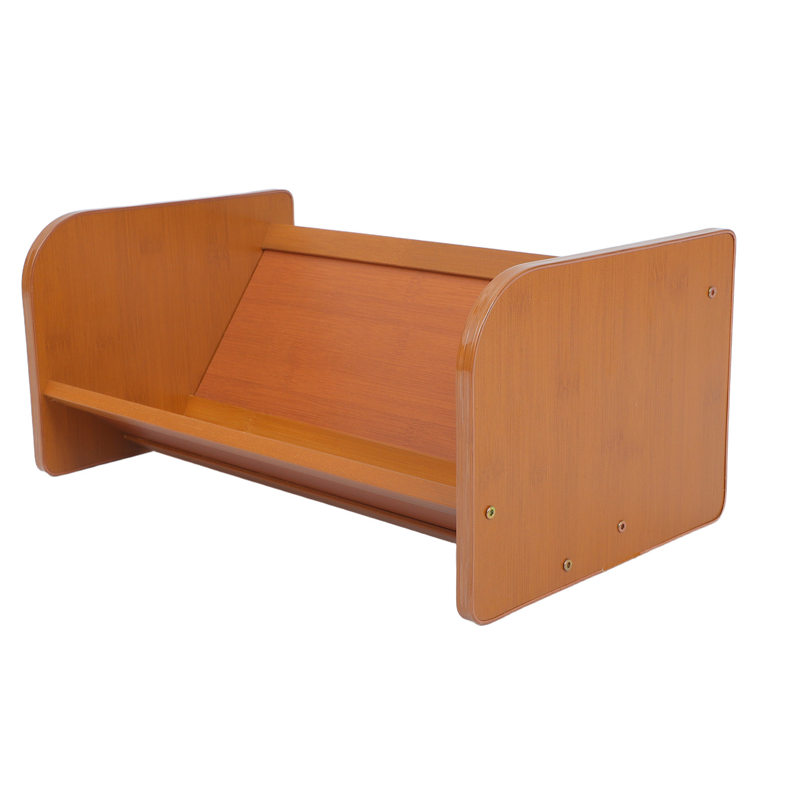 Bamboo Vinyl Record Holder Org - Desk Organizer 评论和价格