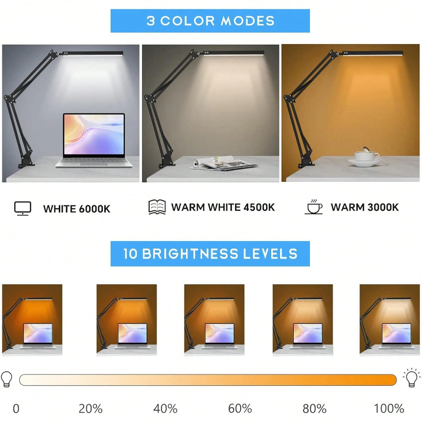 LED Desk Lamp For Home,Reading - Desk Lamp 评论和价格