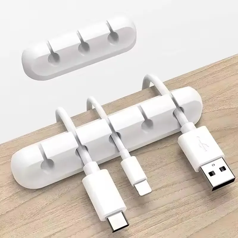 Silicone USB Cable Organizer U - Desk Organizer 评论和价格