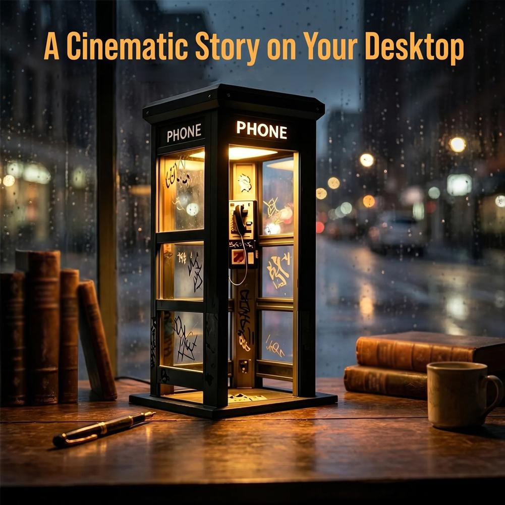 Retro Vintage Phone Booth Nigh - Office Furniture Brands 评论和价格
