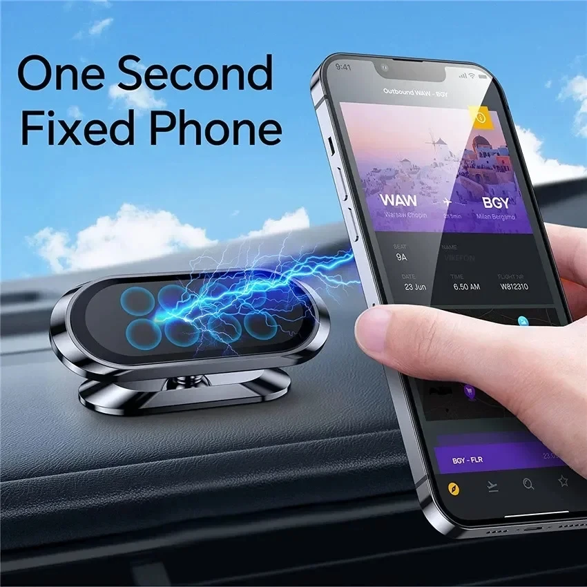 New Magnetic Car Phone Holder  - Mobile Pedestal Cabinet 评论和价格