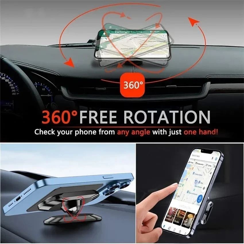 New Magnetic Car Phone Holder  - Mobile Pedestal Cabinet 评论和价格