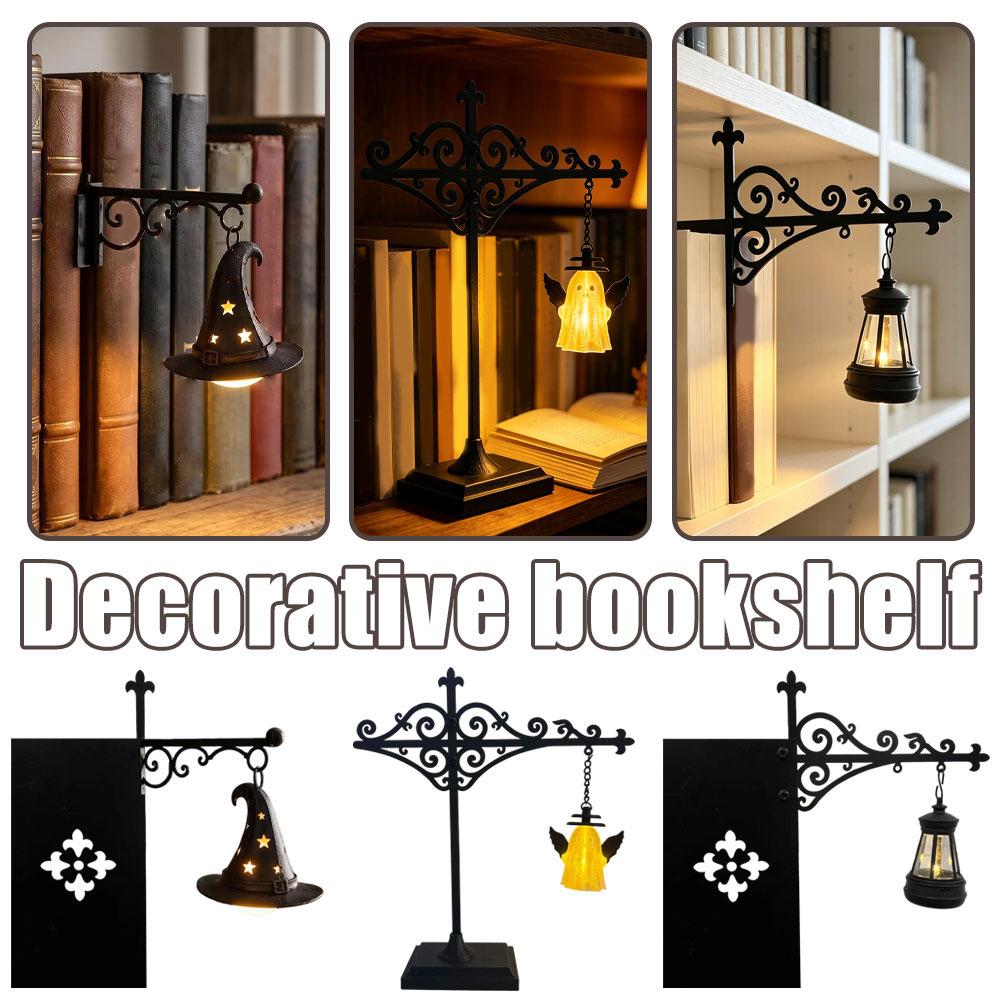 Retro Gothic Bookshelf Lamp Li - Bookshelf 评论和价格