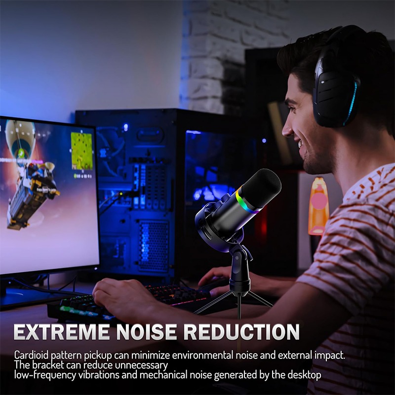 USB Gaming Microphone with Boo - Monitor Stand 评论和价格