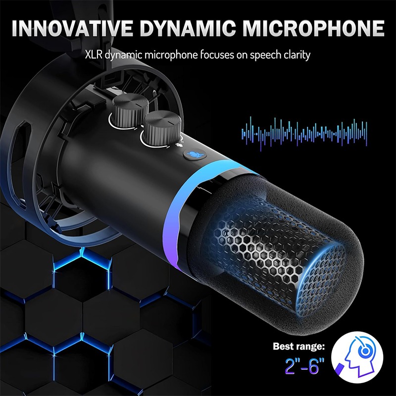 USB Gaming Microphone with Boo - Monitor Stand 评论和价格